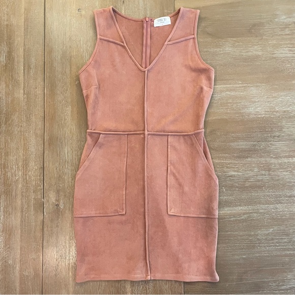 Sienna Sky Dresses & Skirts - Pink Velvet Dress